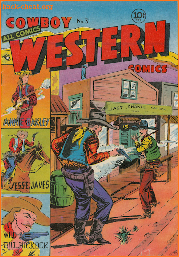 Cowboy Western eComic screenshot