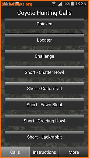 Coyote Hunting Calls screenshot