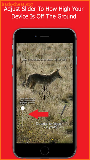 Coyote Hunting Range Finder screenshot