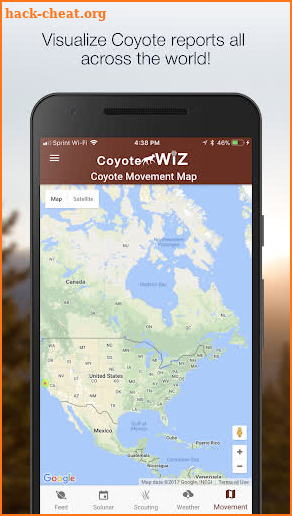 Coyote Wiz: Hunting Prediction, Weather & Scouting screenshot