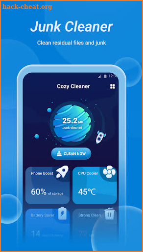 Cozy Cleaner - Master Booster screenshot