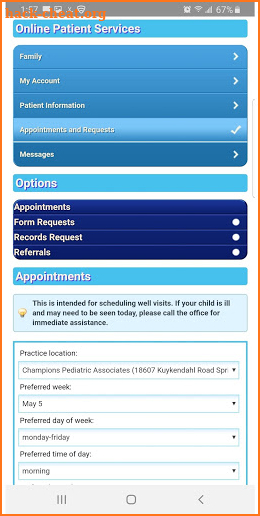 CPA Portal screenshot