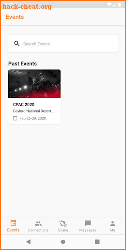 CPAC 2021 screenshot