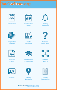 CPAN® / CAPA® Certification App screenshot