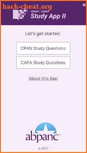 CPAN® / CAPA® Study App II screenshot