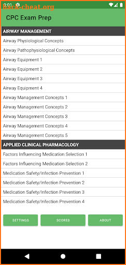 CPC Prep screenshot