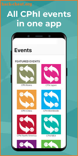 CPhI Global Events screenshot