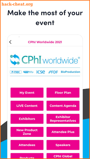 CPhI Worldwide 2021 screenshot