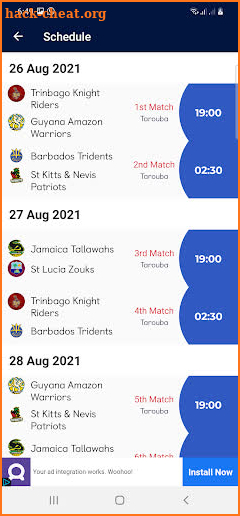 CPL Cricket League 2021 screenshot