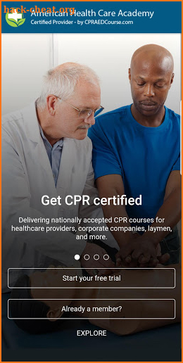 CPR Certification Online screenshot