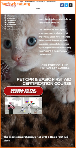 CPR Fort Collins Pet Shop & Pet CPR Course screenshot