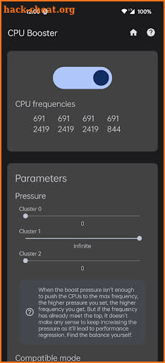 CPU Booster screenshot