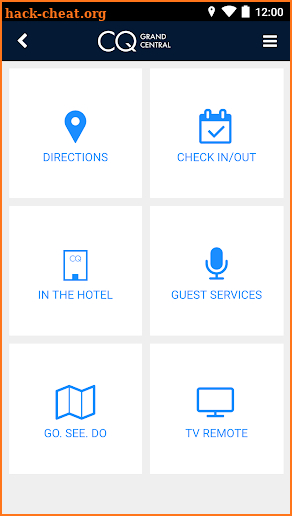 CQ Hotels screenshot