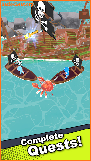 Crab Life - Idle Rpg screenshot