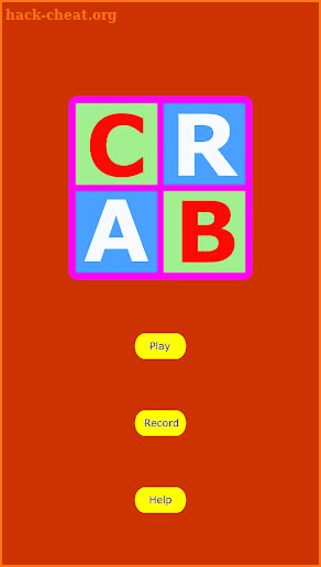 CRAB puzzle screenshot