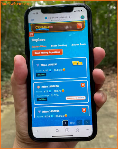 Crabada Mobile screenshot
