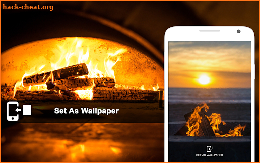 Crackling Fire Sounds: Relaxing Fireplace HD screenshot