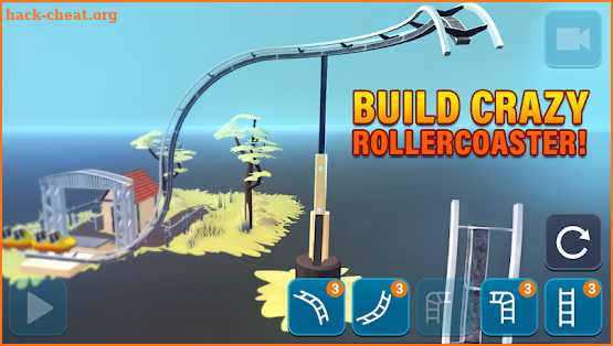 Craft & Ride: Roller Coaster Builder screenshot