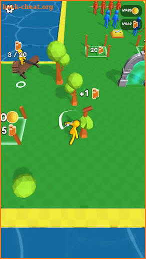 Craft Battle 3D screenshot