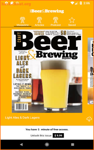 Craft Beer & Brewing Magazine screenshot