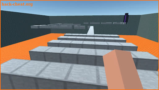 Craft Blocky Parkour 3D screenshot