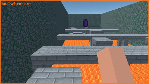Craft Blocky Parkour 3D screenshot