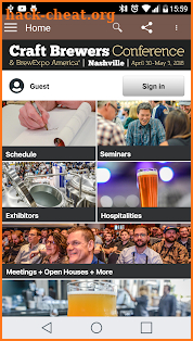 Craft Brewers Conference screenshot