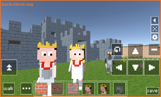 Craft Castle: Knight and Princess screenshot