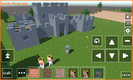 Craft Castle: Knight and Princess screenshot