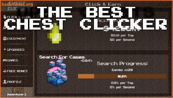 🔥 Craft Clicker Case Opening Tap & Idle screenshot