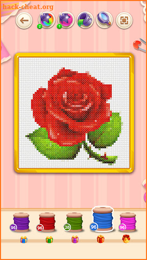 Craft Cross Stitch: Pixel Art screenshot