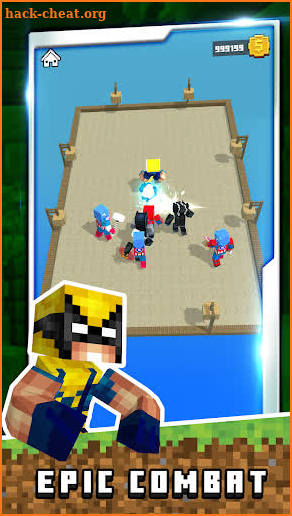 Craft Hero - Merge Battle screenshot