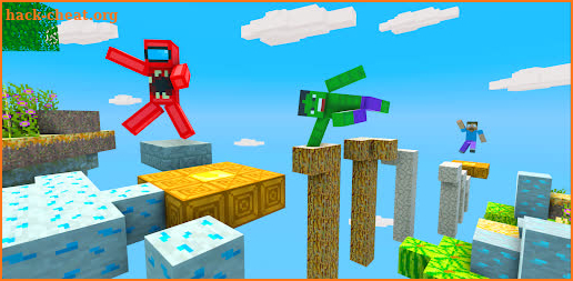 Craft Parkour: 3D Blocky Race screenshot