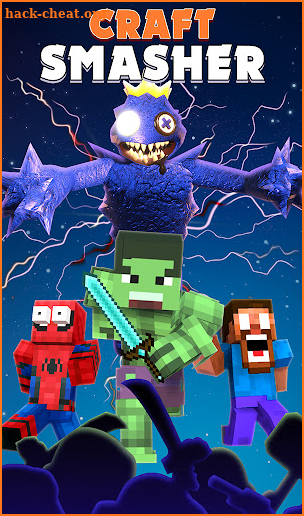 Craft Smasher: Rainbow Monster screenshot