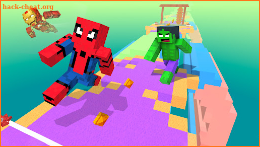 Craft Stumble: Rainbow Guys screenshot