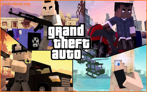 Craft Theft Auto for GTA Minecraft 2021 screenshot