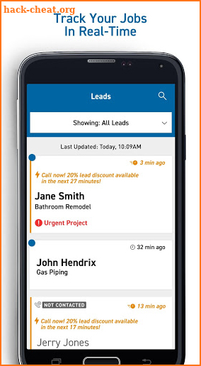 CraftJack Pro: Contractor Home Improvement Leads screenshot