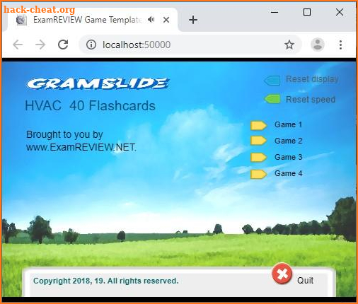 CramFLASH HVAC License Exams Random Flashcard App screenshot