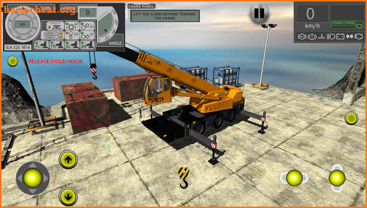 Crane Simulator & Truck screenshot