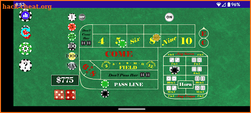 Craps Alone screenshot