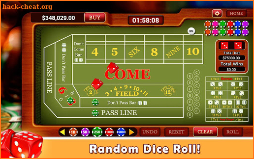 Craps - Casino Style screenshot