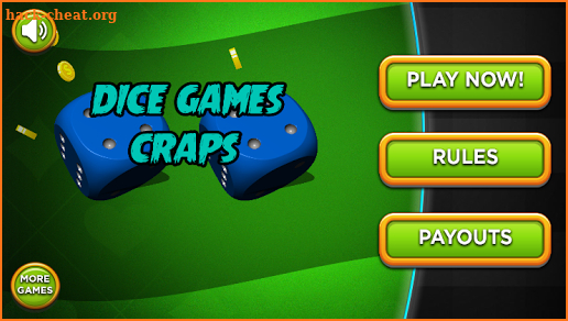 Craps - Casino Style Dice Games Craps screenshot