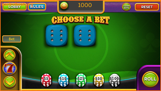 Craps - Casino Style Dice Games Craps screenshot