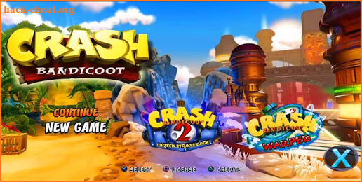 Crash Bandicoot Game Guia screenshot