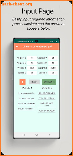 Crash Calc screenshot