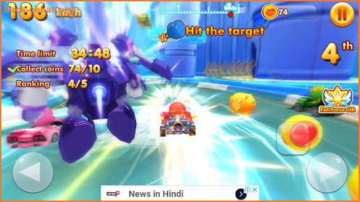 Crash Car Transform Racing screenshot