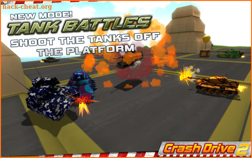 Crash Drive 2: 3D racing cars screenshot