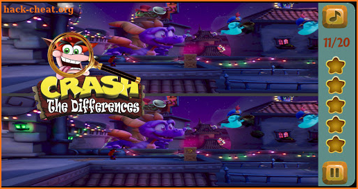 CRASH Find The Differences HD screenshot