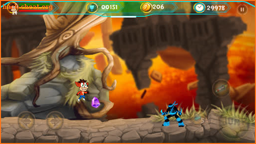 Crash Jungle Adventure screenshot