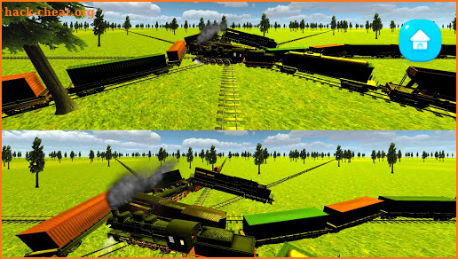 Crash of Trains Railroad Sim screenshot